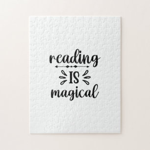 Reading Art Reading Is Magical Jigsaw Puzzle