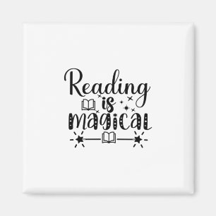 Reading Art Reading Is Magical Magnet