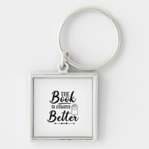 Reading Art The Book Is Always Better Key Ring