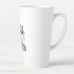 Reading Art The Book Was Better Latte Mug