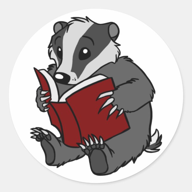 Reading Badger - Sticker (Front)