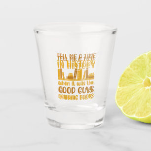 Reading Banned Books Reader Read Banned Books For Shot Glass