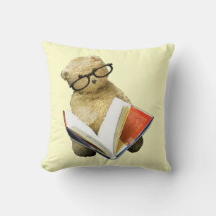 Reading Bear Pillow