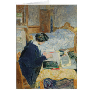 Reading Beside Her Bed