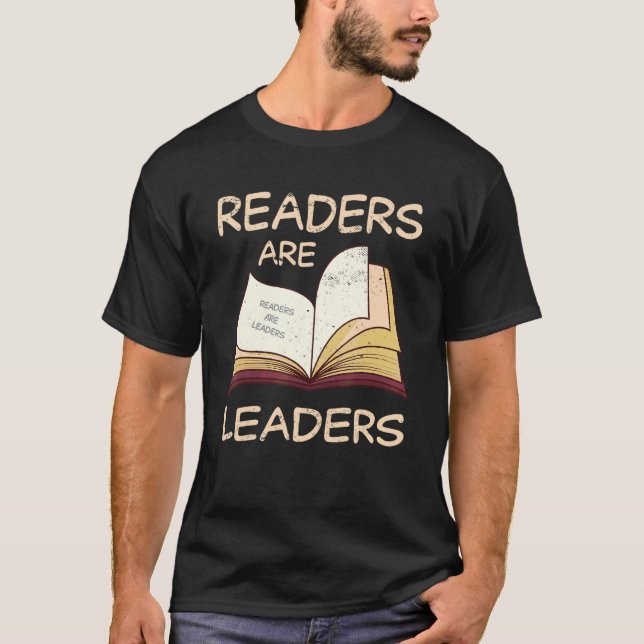 Reading Book Literature Library Books Readers Are  T-Shirt (Front)
