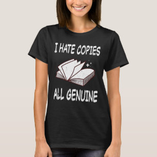 Reading Book Literature Library Books Readers Are T-Shirt