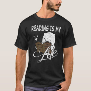 Reading Book Literature Library Books Readers Are  T-Shirt