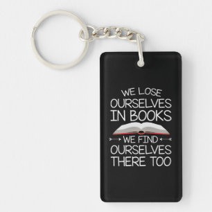Reading Book Lose Ourselves Book Find There Key Ring