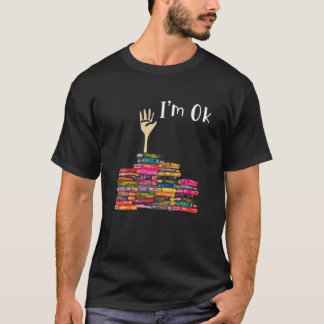 Reading Book Lovers I'm Ok National Book Lovers Da T-Shirt