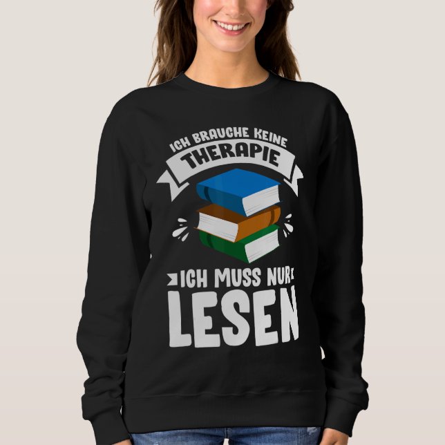 Reading Book Sweatshirt (Front)