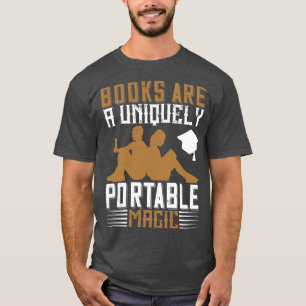 Reading Books Are Portable Magic T-Shirt