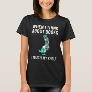 Reading Books For Men Women Bookworm Story Reader T-Shirt