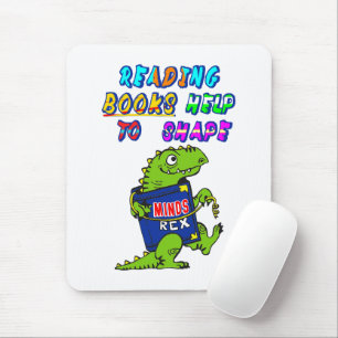 Reading Books Help To Shape Minds Mouse Pad