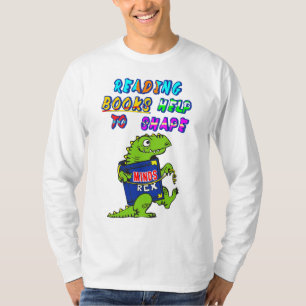 Reading Books Help To Shape Minds T-Shirt