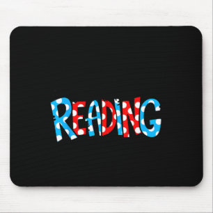 Reading books reader lover librarian teacher kids mouse pad