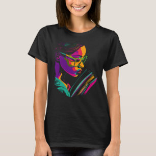 Reading Books Women Teacher Counsellor Appreciatio T-Shirt