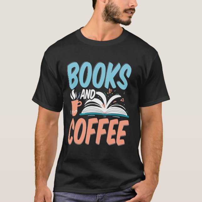 Reading Bookshelf Book Club Nerdy Bookworm Read Bo T-Shirt (Front)