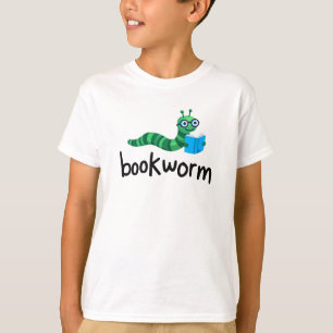 Reading Buddy Cute Bookworm With Book T-Shirt