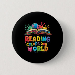 Reading Colours Our World Earth Day 6 Cm Round Badge