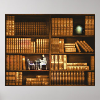 Reading corner poster