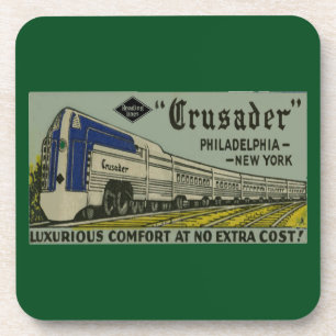 Reading Crusader coaster Set