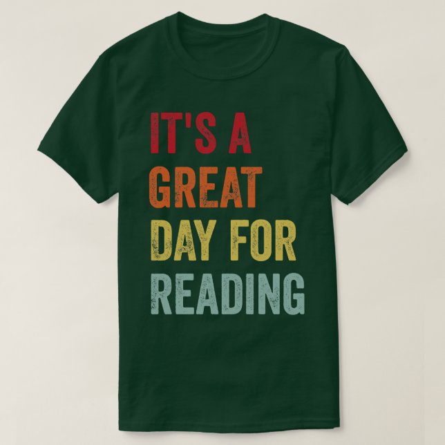 Reading Enthusiast T-Shirt (Design Front)