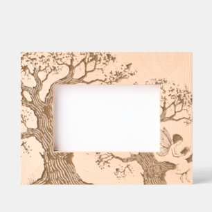 Reading Fairy in an Oak Tree                       Etched Frames