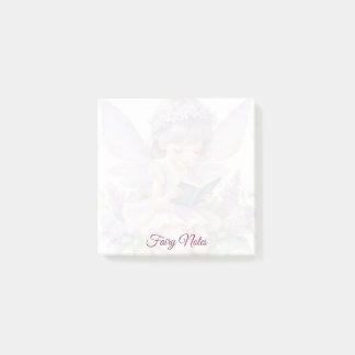 Reading Fairy Pastel Personalised Post-it Notes