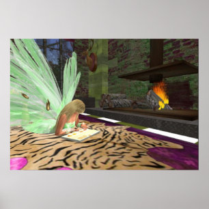 Reading Fairytales Poster