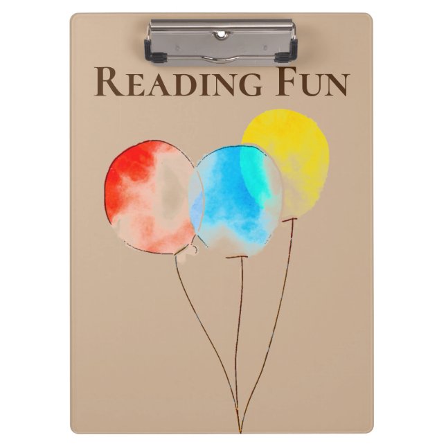 Reading Fun Clipboard (Front)