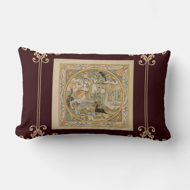 Reading Fun Lumbar Cushion (Front)