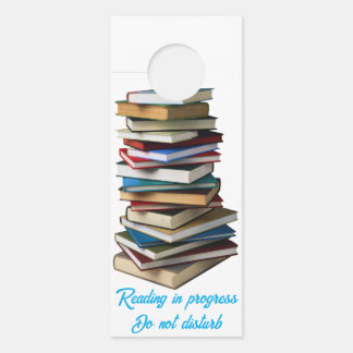 Reading in progress door hanger