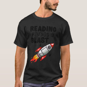 Reading Is A Blast Librarian Book For Women Men Ki T-Shirt