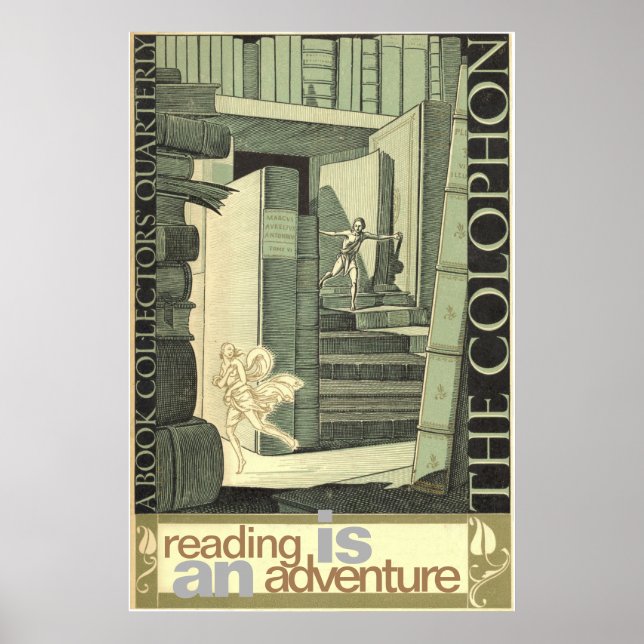Reading is an Adventure Poster (Front)
