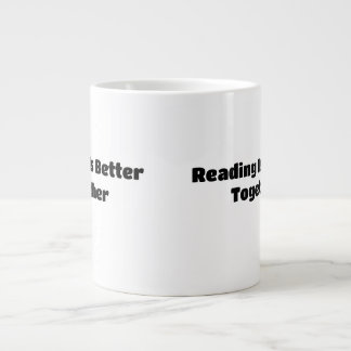 Reading Is Better Together – World Read Aloud Day  Large Coffee Mug