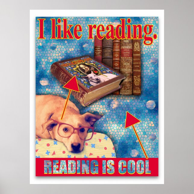 READING IS COOL POSTER (Front)