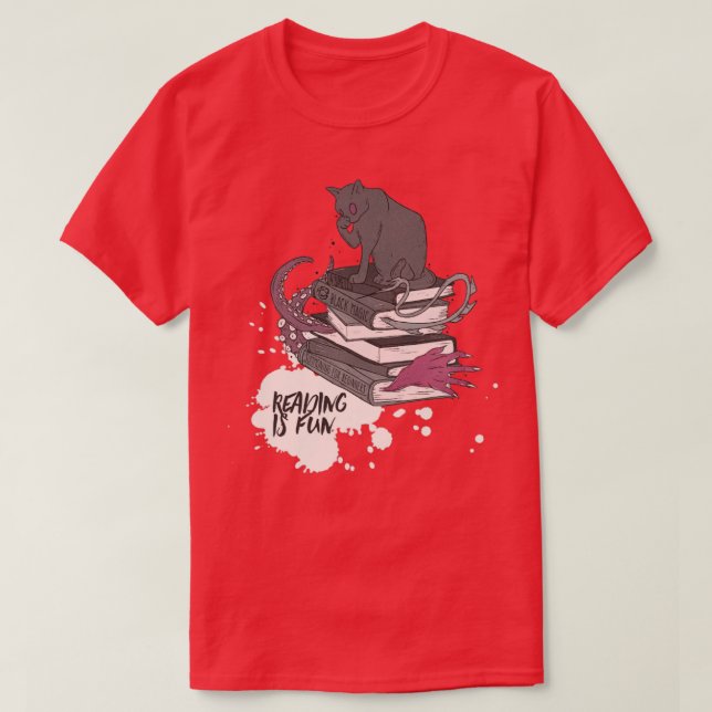 Reading is fun1 T-Shirt (Design Front)