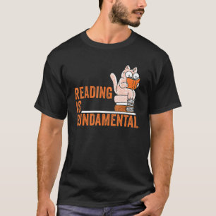 Reading Is Fundamental Geeky Bookworm Poetry Litre T-Shirt