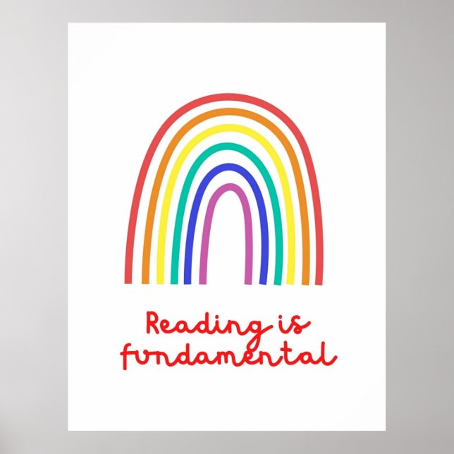 Reading Is Fundamental Poster (Front)