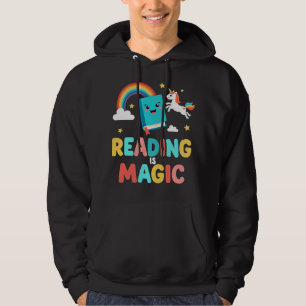 Reading is Magic Book Lover Hoodie