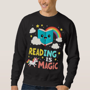 Reading is Magic Book Lover Sweatshirt