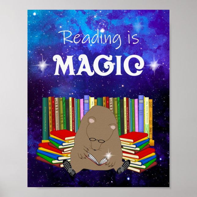Reading is Magic Poster (Front)