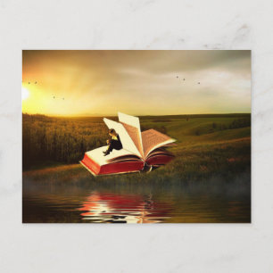 Reading is Magical - Customise Me! Postcard