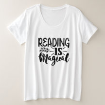 Reading Is Magical Inspiring T-Shirt
