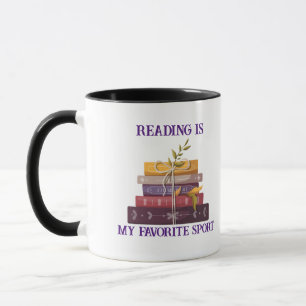 Reading Is My Favorite Sport  Mug