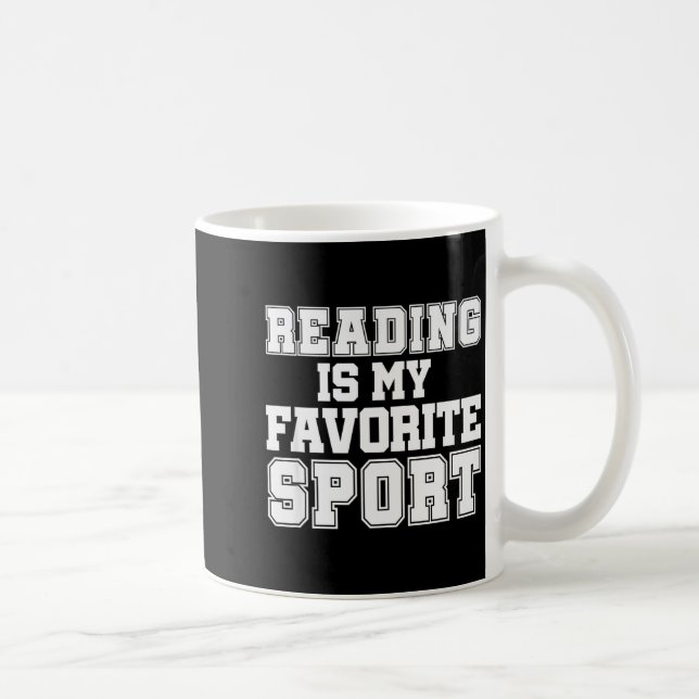 Reading Is My Favorite Srt Funny Librarian Shirt  Coffee Mug (Right)