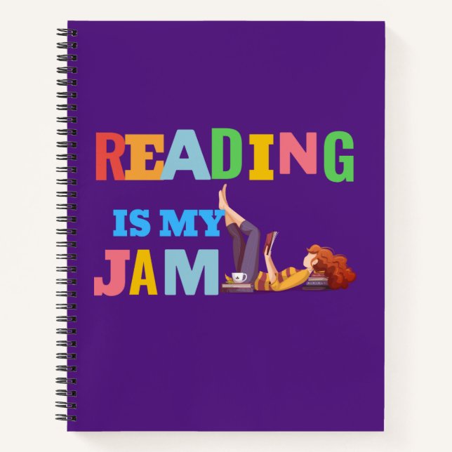 reading is my gam notebook (Front)