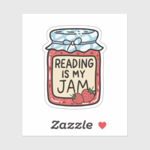 Reading is my Jam Cute Bookish Bookclub Book Lover