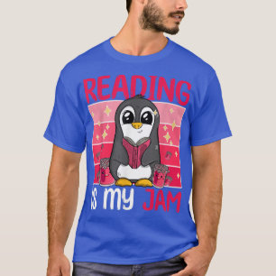 Reading is my Jam I Love to Read Book lover Funny T-Shirt
