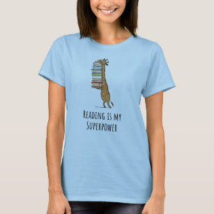 Reading Is My Superpower- Bookaholic Shirt